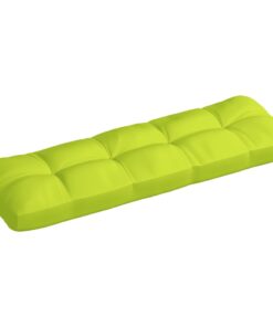 vidaXL Pernă canapea din paleți, verde aprins, 120 x 40 x 10 cm