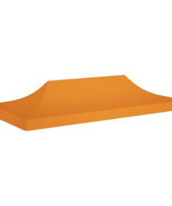 vidaXL Acoperiș pentru cort de petrecere, portocaliu, 6x3 m, 270 g/m²