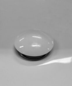 Ventil lavoar Fluminia click-clack cu preaplin si capac ceramic alb lucios