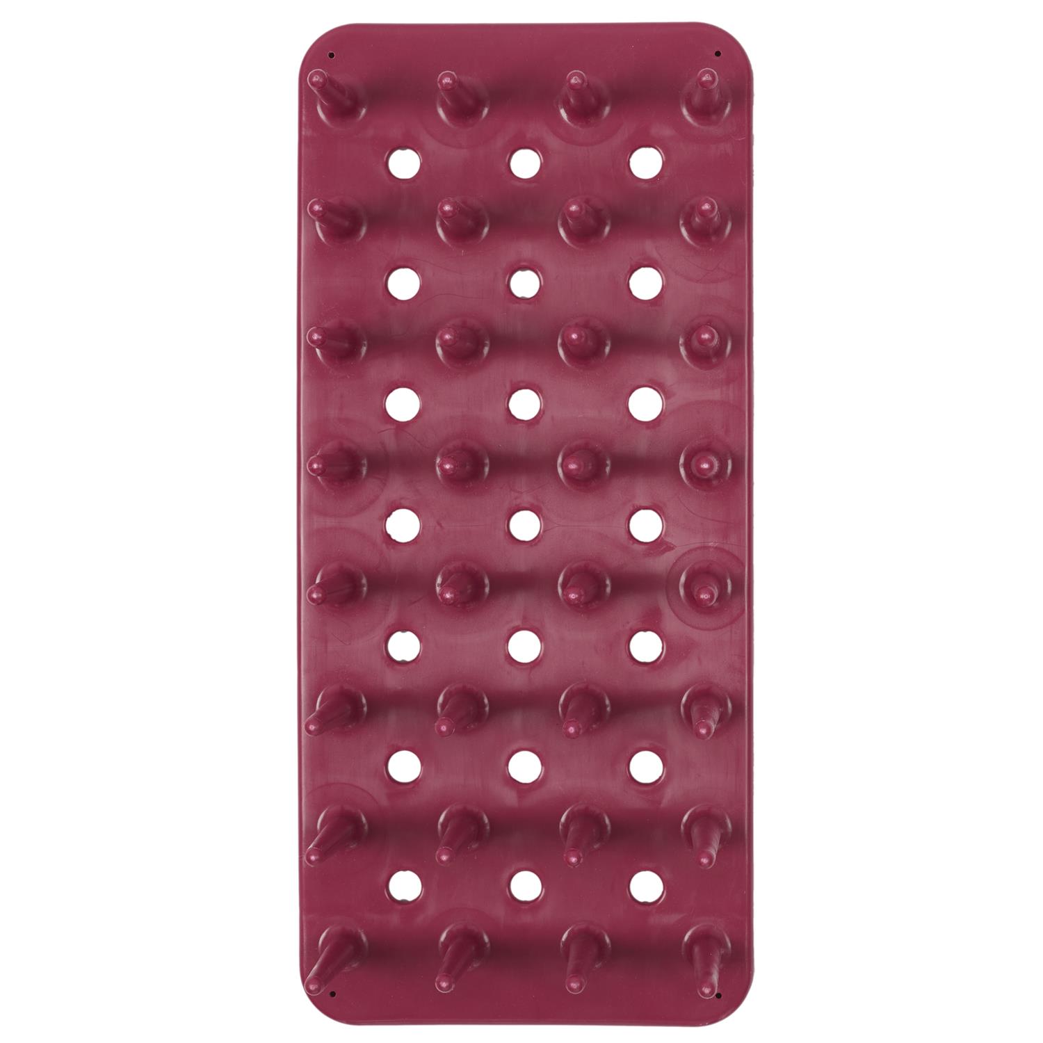 Scurgator pentru pahare, plastic, 33x15x6 cm, mov - imagine 3