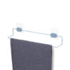Suport de perete pentru prosoape, baie-bucatarie, autoadeziv, otel+ABS, waterproof, 50x9xH6 cm, Grena
