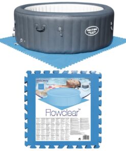 Bestway Protecții podea piscină, 8 buc., albastru, 58220