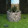 vidaXL Strat înălțat gabion hexagonal, 160 x 140 x 100 cm