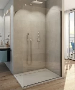 PROMO Cabina dus Walk-in SanSwiss Easy STR4P 130xH200 cm