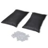 vidaXL Săculeț dezumidificare cu gel de siliciu, 2 buc, 2 kg