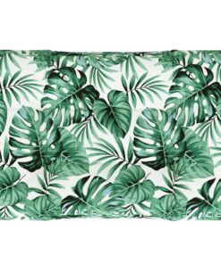 vidaXL Pernă de scaun de grădină, verde, 120x80x10 cm, material textil