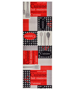 vidaXL Covoraș de bucătărie lavabil, model Cuisine, 60 x 180 cm