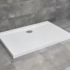 Cadita dus dreptunghiulara Radaway Doros D, 120X100X5 cm, acrilica