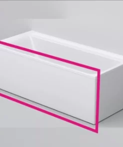 Panou frontal cada Radaway Itea Lux, 190 cm