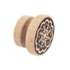 Stampila pentru ornat aluatul, diametru 5,5 cm, Fulg de nea