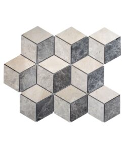 Mozaic Marmura Mix Cube, 31 x 27 cm