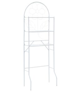 vidaXL Etajeră de toaletă, alb, 60x33x174 cm