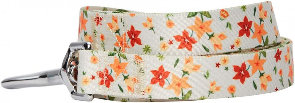 Lesa pentru caine Umi, cu model floral, multicolor, marimea S - imagine 4
