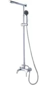 Sistem de dus Sanotechnik Sanoflex cu baterie de dus si pipa