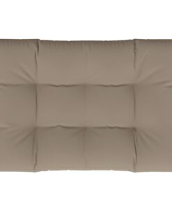 vidaXL Pernă scaun de grădină, gri taupe, 120x80x10 cm, textil