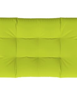 vidaXL Pernă pentru canapea din paleți, verde aprins, 120 x 80 x 10 cm