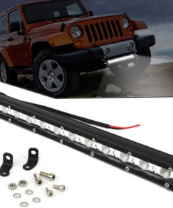 Bara LED Yuguang, aluminiu, negru, 35,5 cm, 24000 lumeni