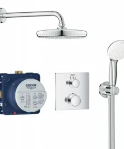 Sistem dus incastrat Grohe Grohtherm Perfect Tempesta 210
