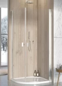 Usa cabina dus semirotunda Radaway Nes PDD I, 90 x H200 cm, stanga