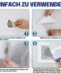 Alternative view of Kit pentru repararea peretilor Rmolitty, alb, 300 g
