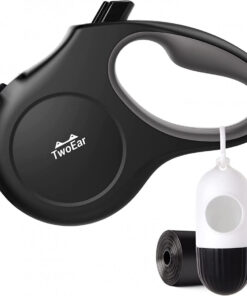 Lesa pentru caine TwoEar , plastic, negru, 16,3 x 11 x 3 cm