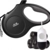 Lesa pentru caine TwoEar , plastic, negru, 18,5 x 12 x 3 cm