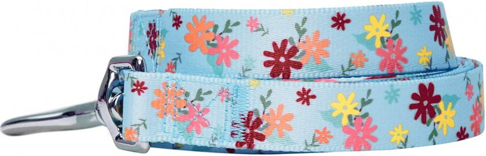 Lesa pentru caine Umi, cu model floral, multicolor, marimea S - imagine 4