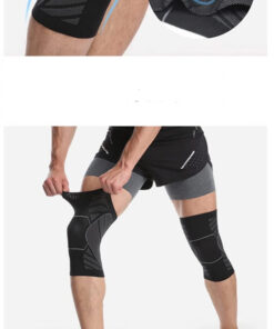 Alternative view of Set de 2 genunchiere LIBAIJIAA, poliester/spandex, negru, marimea L