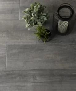 Gresie portelanata Sintesi Italia, Timber Grigio 80,2x20,2 cm