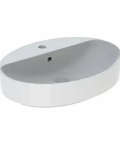 Lavoar pe blat Geberit VariForm 60x45 cm, alb