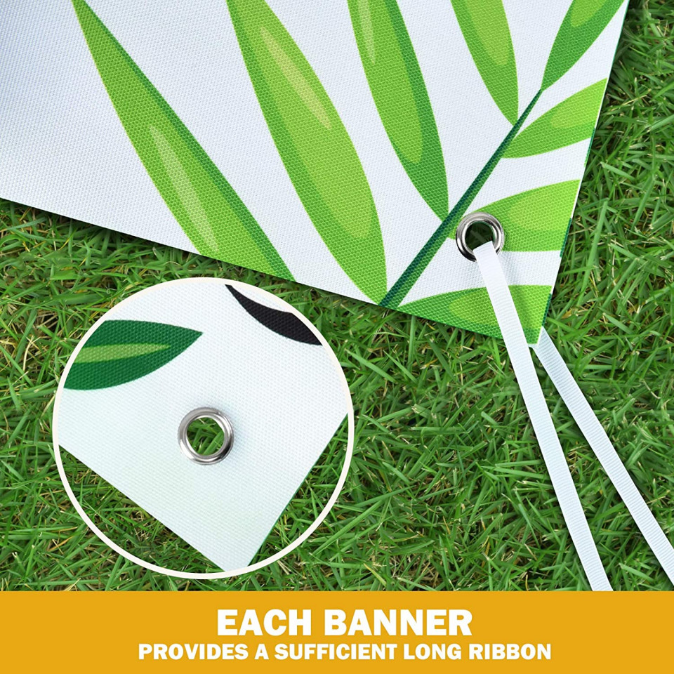 Banner aniversar WERNNSAI, poliester, multicolor, 50 x 300 cm - imagine 5