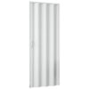 Usa plianta PVC Italbox Aurora Large, 85x203cm, Alb, deschidere stanga/dreapta, inchidere cu magnet,