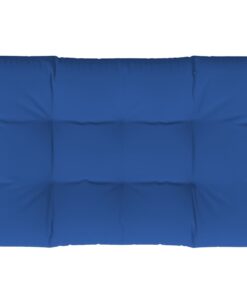 vidaXL Pernă canapea din paleți, albastru regal, 120 x 80 x 10 cm