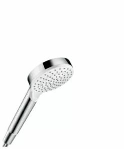 Para dus Hansgrohe Crometta 100 cu 1 jet , alb-crom