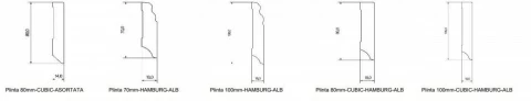 Plinta EGGER Hamburg 100 mm pentru parchet