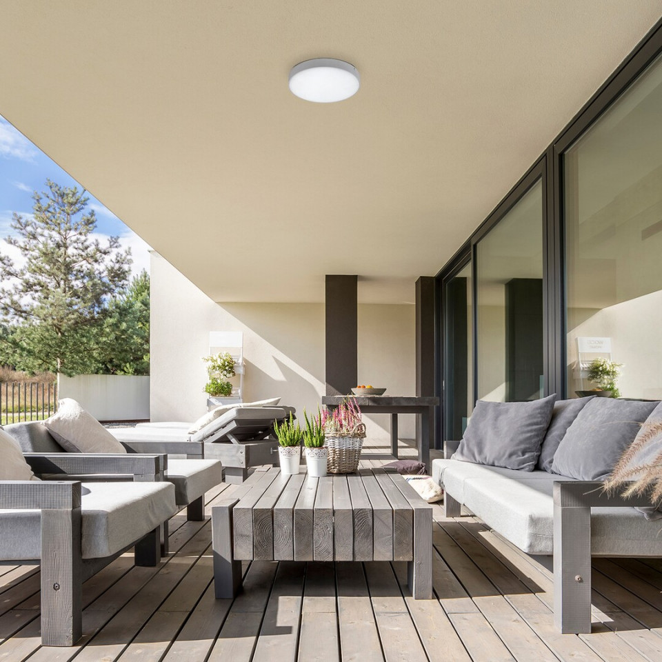 Plafoniera Tartu LED rotund, alb mat, 2500 lm, temperatura de culoare ajustabila (2800-6000K), 7894, Rabalux - imagine 7