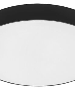 Alternative view of Plafoniera Tartu LED rotund, negru mat, 2500 lm, temperatura de culoare ajustabila (2800-6000K), 7898, Rabalux