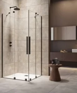 Cabina dus Radaway Furo KDD 100x80xH200 cm, negru