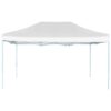 vidaXL Cort de petrecere pliabil, alb, 3 x 4,5 m