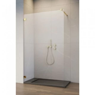 Cabina dus Walk-in Radaway Essenza Pro 8, 95 x 200 cm, gold
