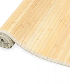 Alternative view of Covor din bambus, natural, 100 x 160 cm