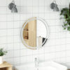 Oglindă de baie cu LED, 60 cm, rotundă