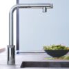 Baterie bucatarie Grohe Minta Smart Control,suprafata cromata, furtune flexibile-31613000