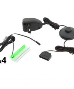 Iluminare LED pentru 4 rafturi- Verde