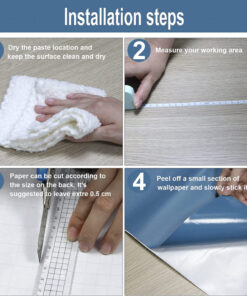 Alternative view of Tapet Awnic, PVC, gri, 300 x 40 cm