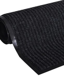Covoraș PVC negru, 90 x 60 cm