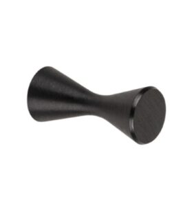 Agatatoare cuier Diabolo, finisaj negru periat, 21,1x50 mm
