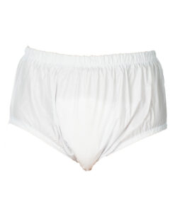 Chilot incontinenta nivel 5/5, Suprima unisex, PVC, Alb, Mar 42, elastic ascuns lat