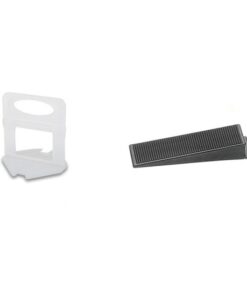 Set 1500 clipsuri si 300 pene refolosibile rost de 2.0 mm sistem nivelare, gama STAR pentru placi ceramice cu grosime intre 3 si 12 mm