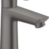 Baterie lavoar Hansgrohe Talis E 110, cu ventil, brushed black chorme - 71710340